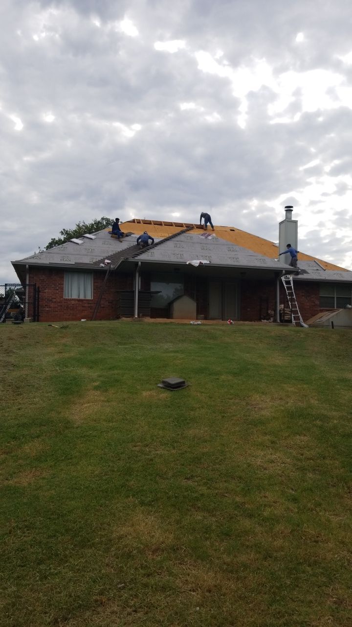 Residential Roofing Installation using GAF Natural Shadow  by A & H Roofing and Contracting