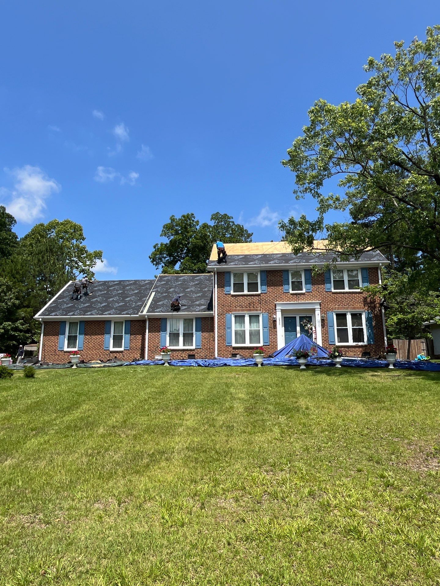 Roof and Porch Repair by Karcher Roofing