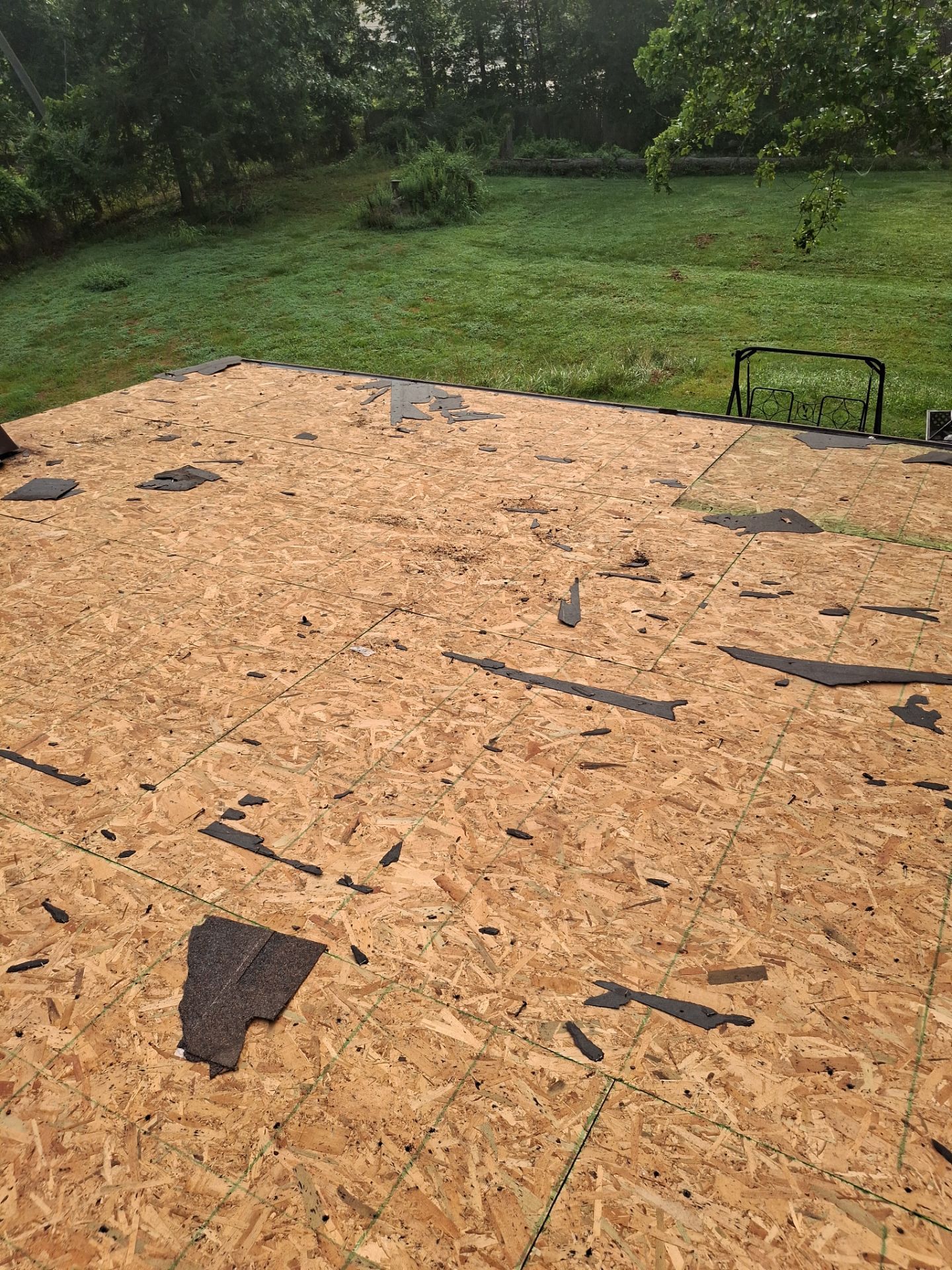 Residential Roofing Installation using GAF Timberline HDZ Barkwood by Rainstoppers Roofing