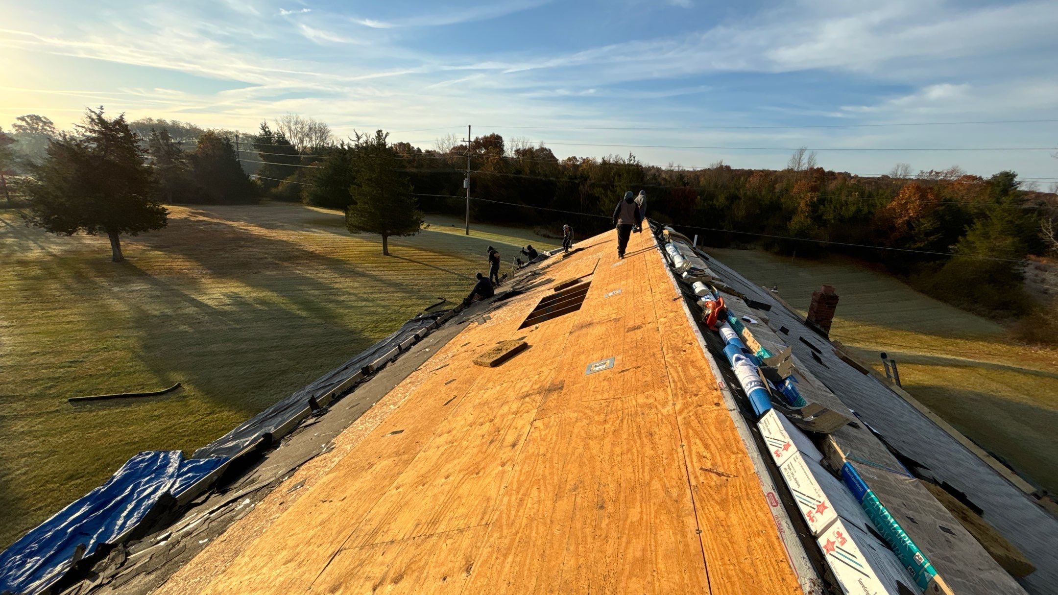 Roof Replacement using CertainTeed Landmark by 180 Contractors