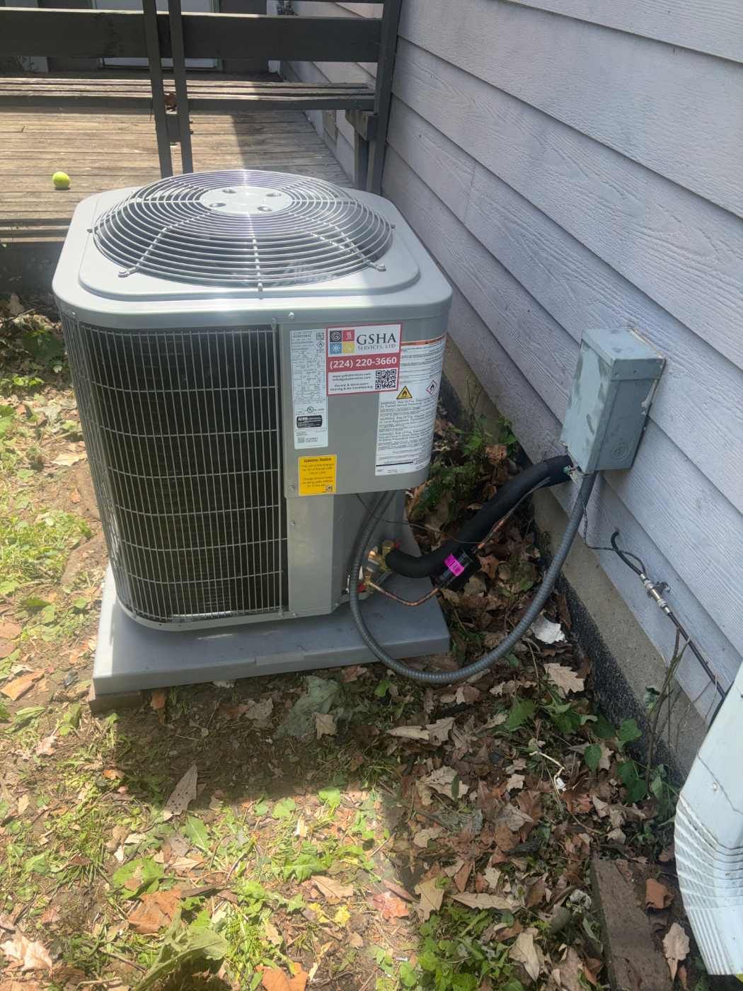 Carrier Comfort 14 Air Conditioner Installation – McHenry, IL | GSHA Services, LTD by GSHA Services LTD