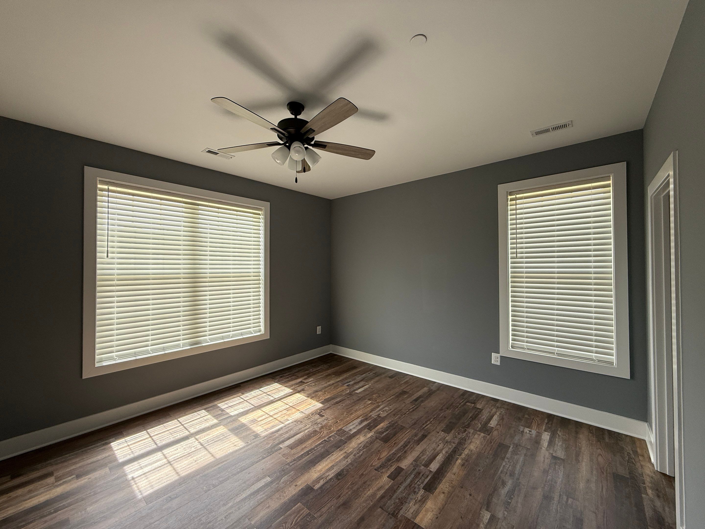 Roller Shade and Faux Wood Blind Installation - Chaptico by Southern Maryland Custom Blinds