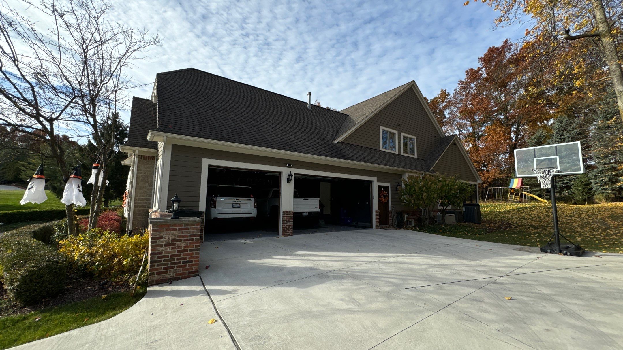 Roof Replacement using CertainTeed Landmark Moire Black by 180 Contractors