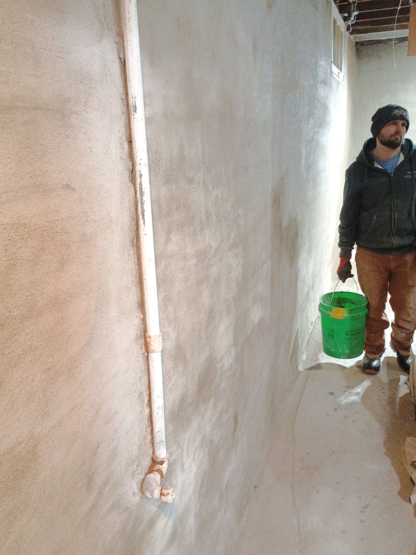 'Tis the Season for Parging by Waterproofing Northeast