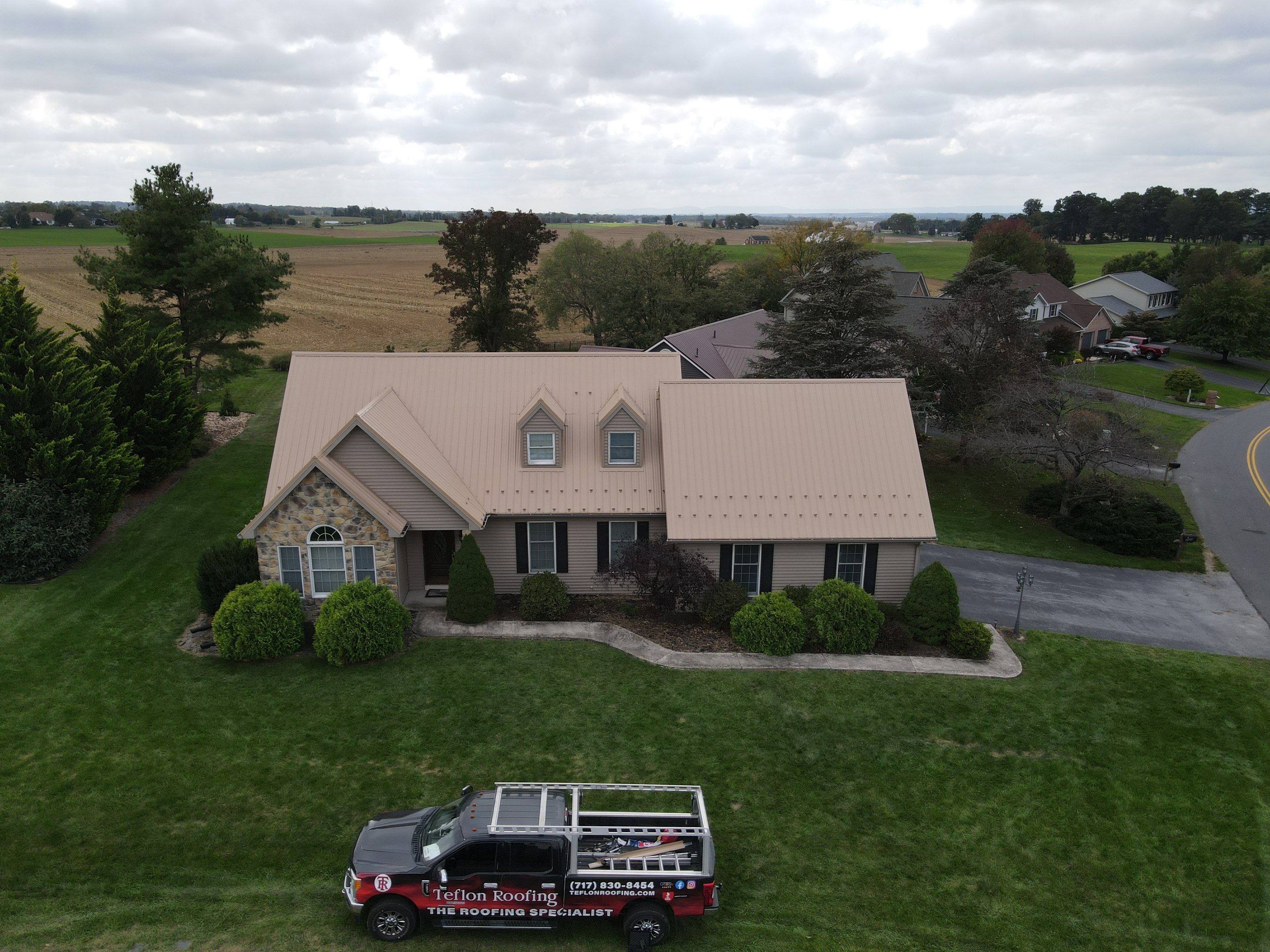 Tan Azm panel by Teflon Roofing