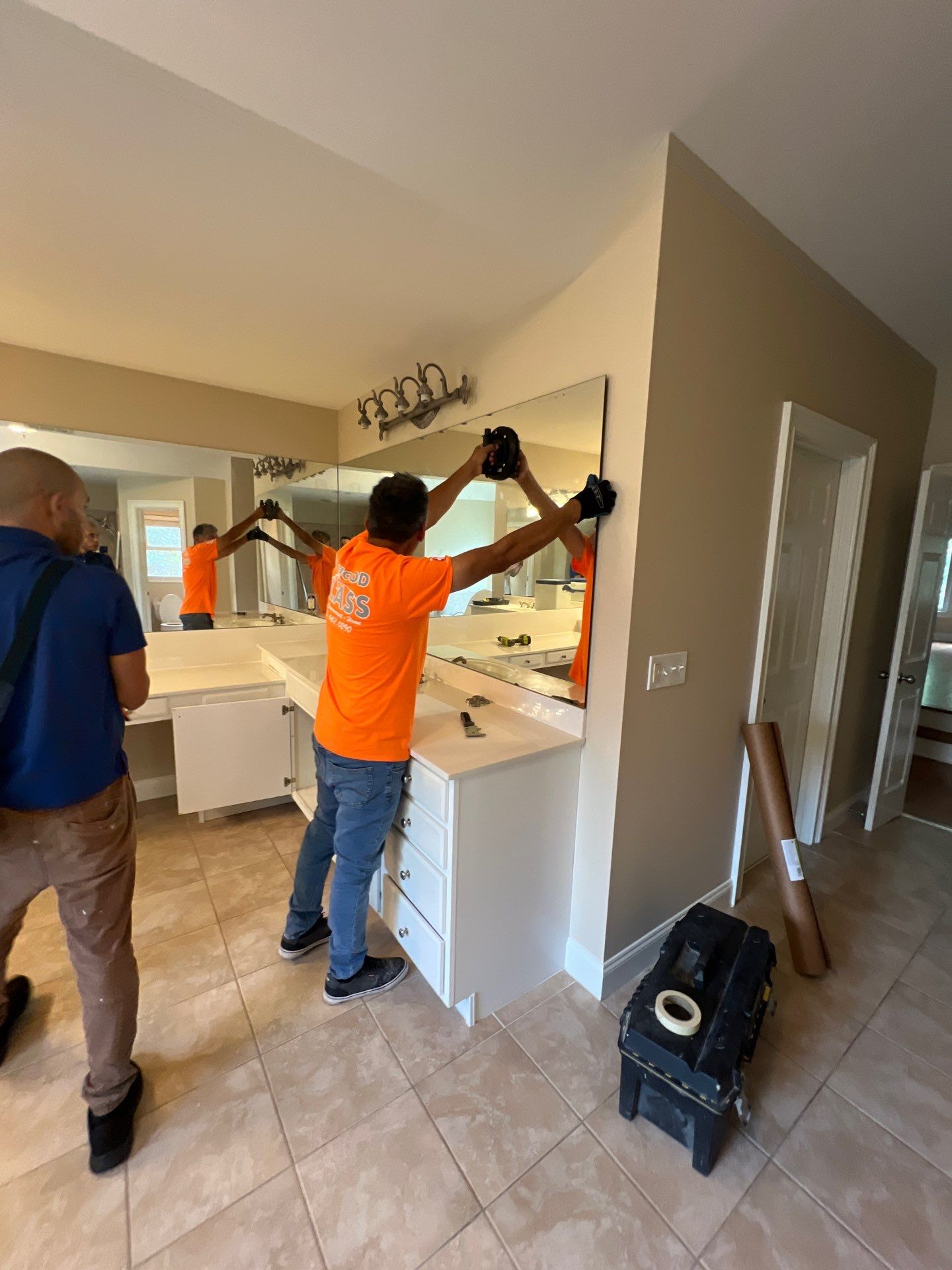 Bathroom Project in Norcross by Atlanta Design Group