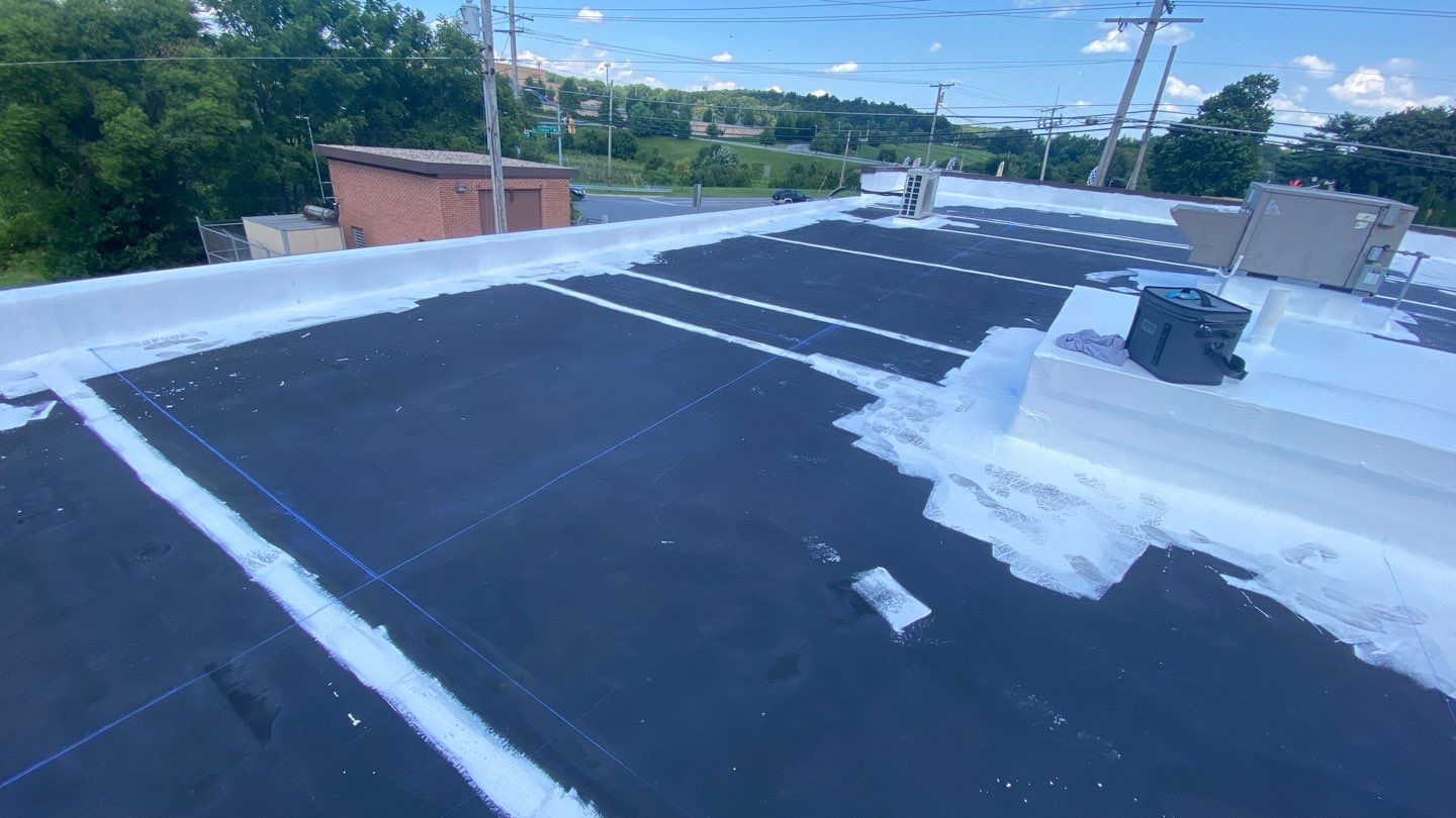 Silicone Roof Coating in Manchester, MD • Premier Dental by Seipp Roofing, LLC