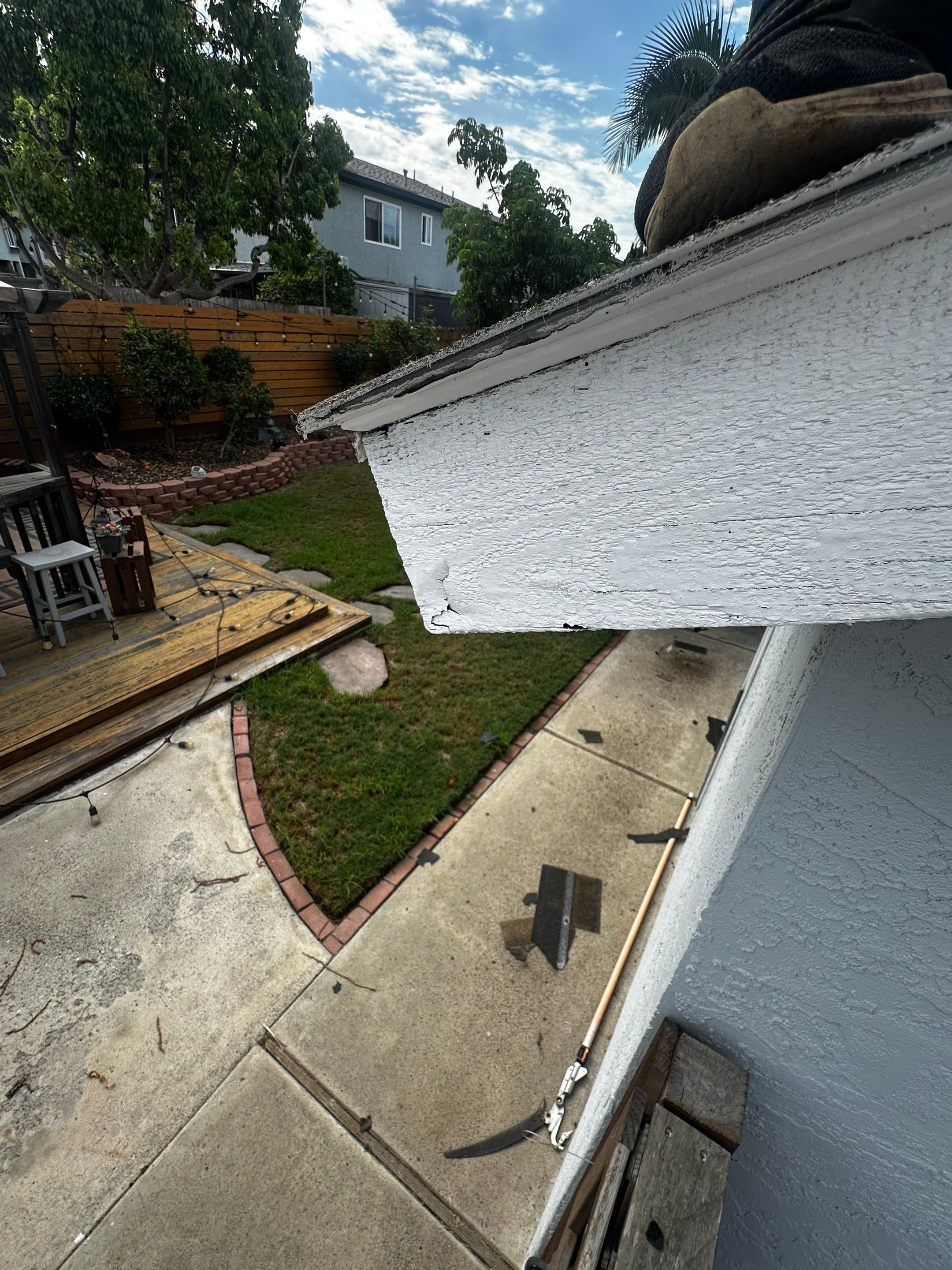 San Diego Roof Replacement and Wood Fascia Repair with Malarkey Materials by Reliable Roofing San Diego Inc.