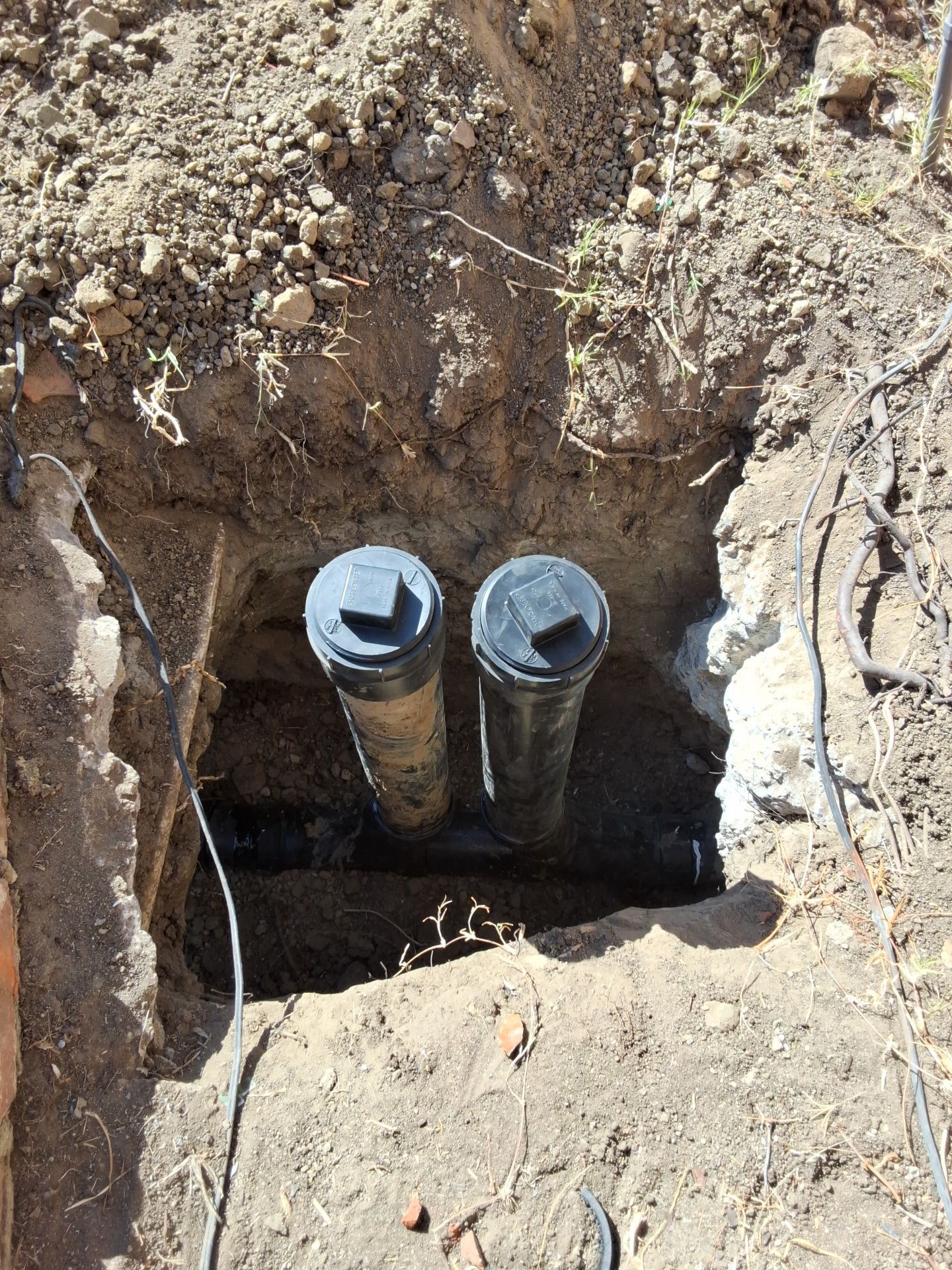 2-Way Sewer Cleanout Install by P&M Plumbing Inc.