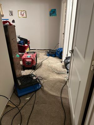 Interior Water Damage in Apartment Complex in New Albany, IN