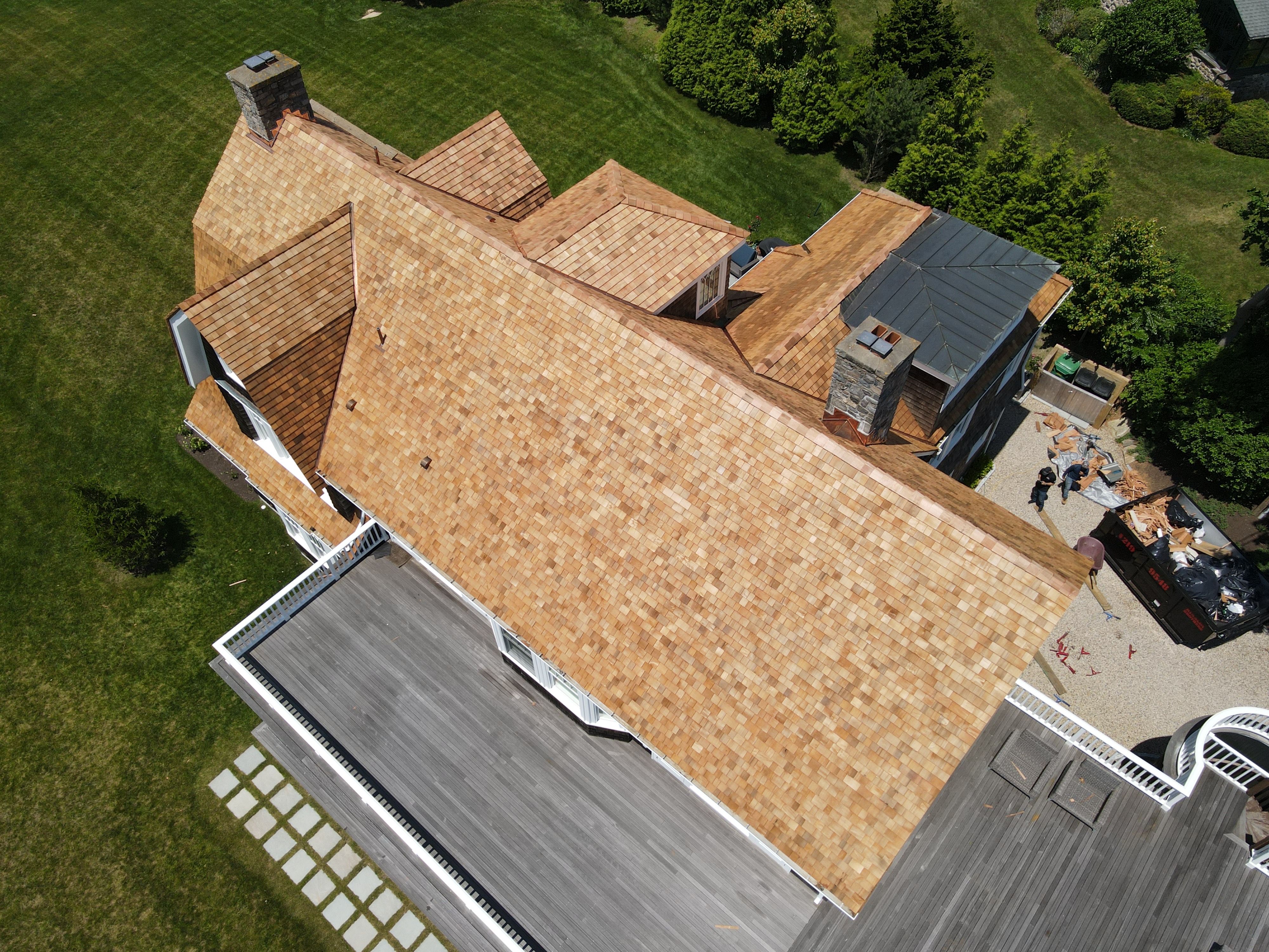 Narragansett,RI Cedar Roof Replacement by Rinaldi Roofing 