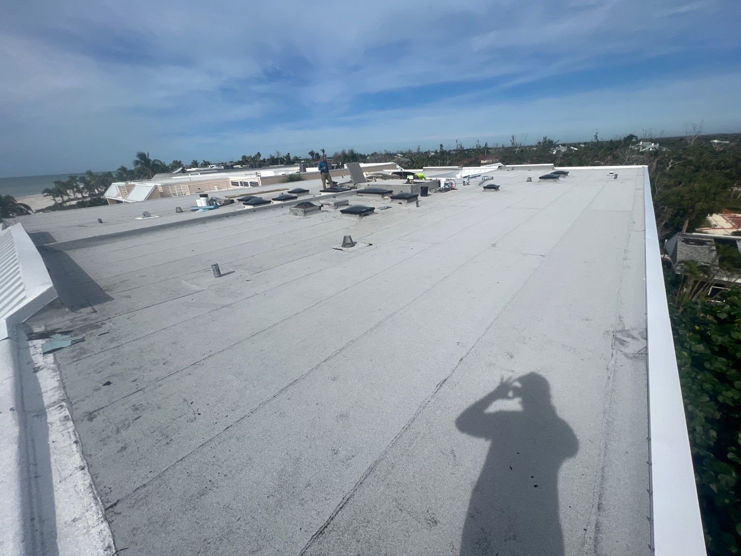 Sanibel Island Commercial Roof Inspection by Four Peaks Roofing