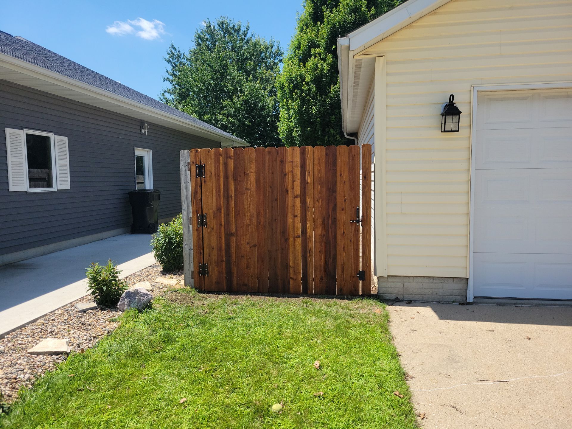 Project in Janesville by Perfect Picket Fence and Stain