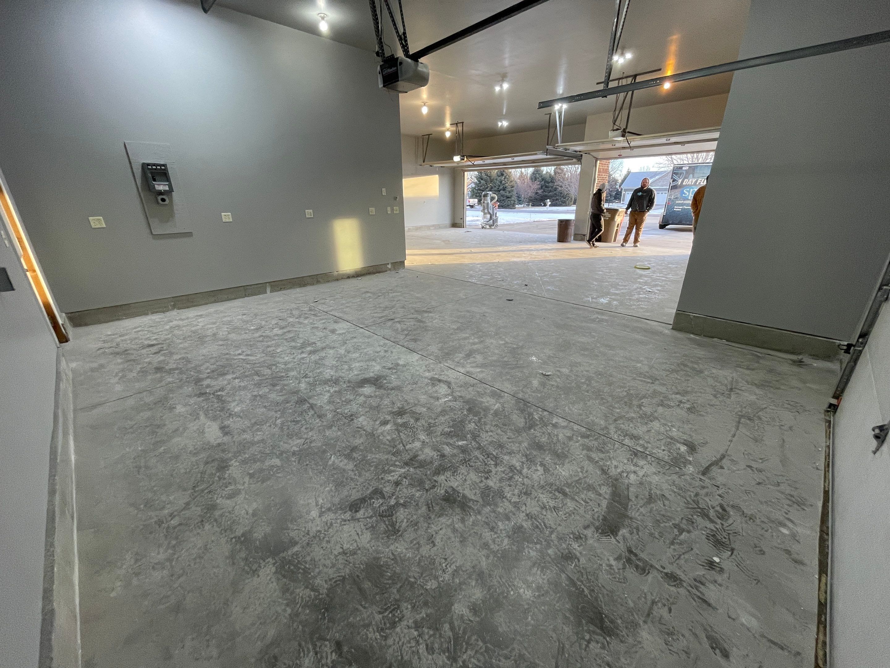 Garage using Domino  by Select Painting, Coatings & Garage Cabinets