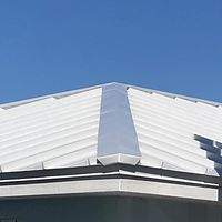 .032 1.5" Snap-Lock Regal White  by Total Roofing System The Metal Roof Experts