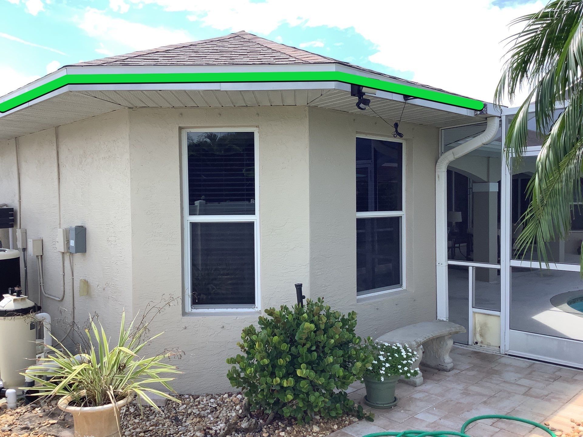 Soffit and Fascia Installation using Vinyl Soffit by Gutter Professors