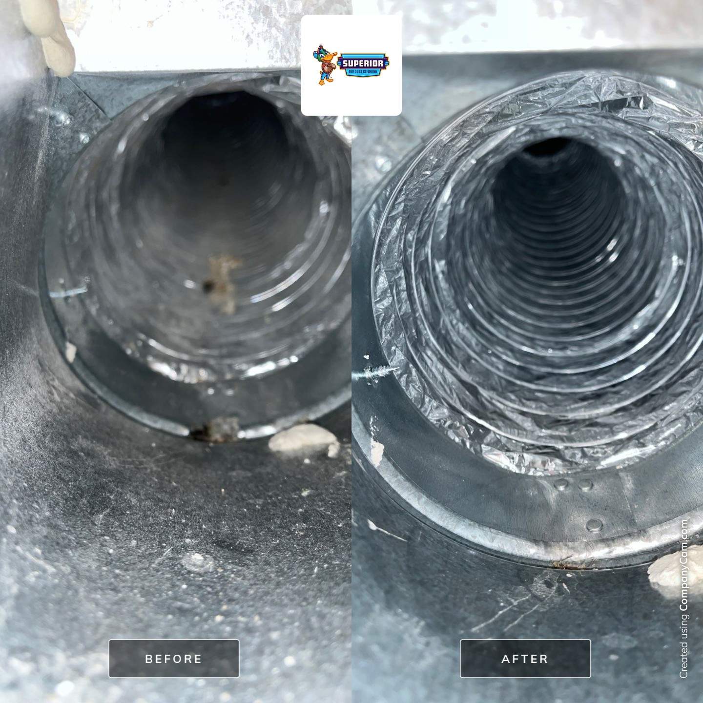Air Duct Cleaning With a Vacuum Truck in Harmony, PA by Superior Air Duct Cleaning