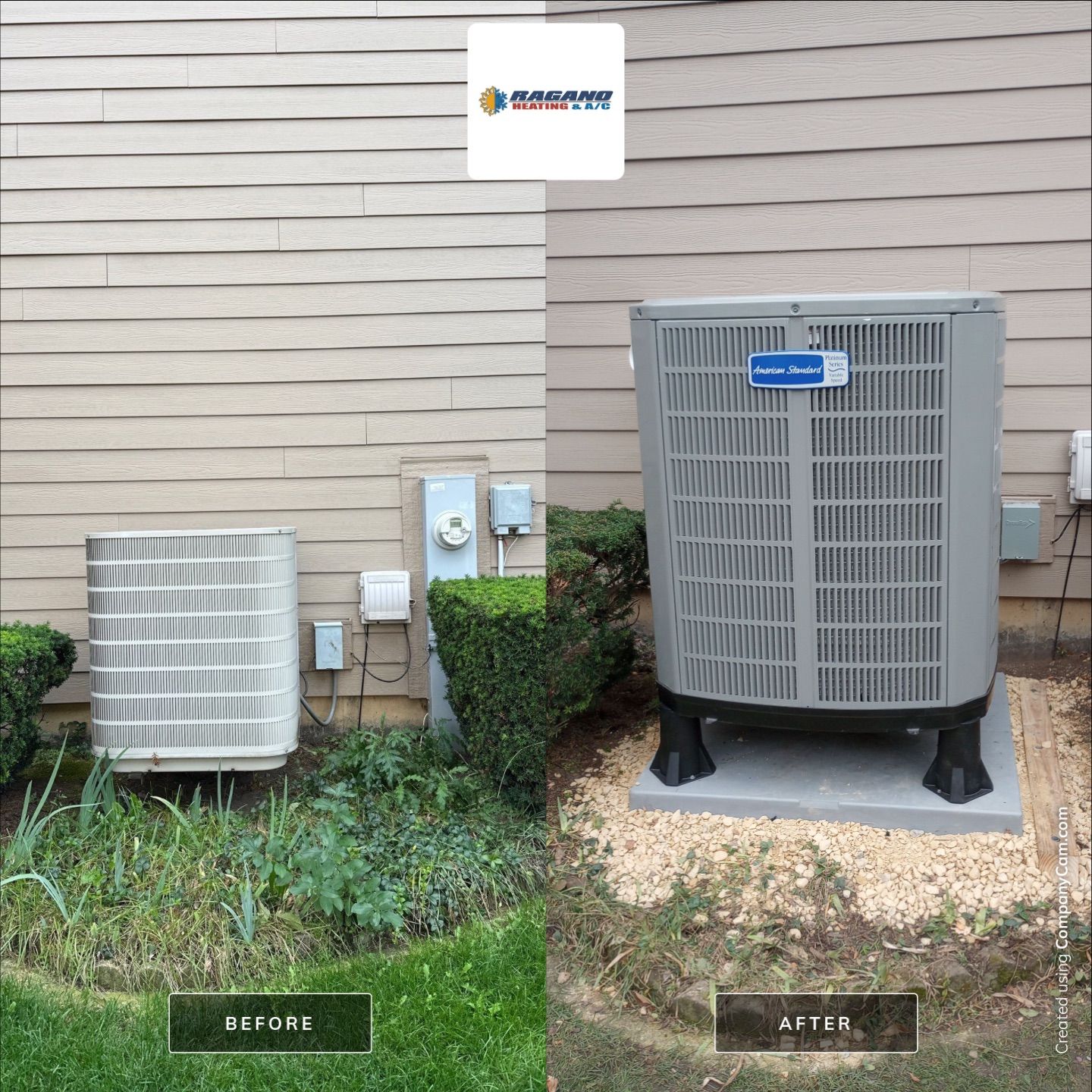 5 Ton American Standard Dual Fuel System by Ragano Heating & Air Conditioning Inc