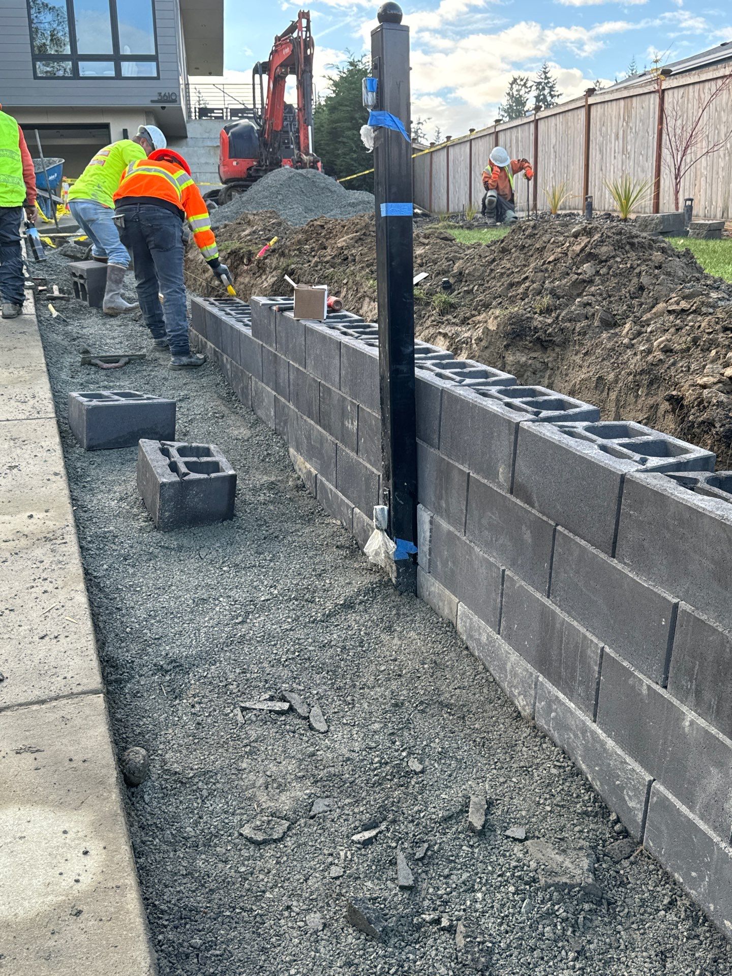 Retaining Wall & Concrete Patch Repair | Everett  by Jireh Asphalt & Concrete Inc 