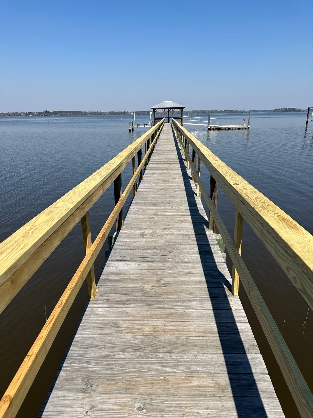 Dock using Wood Sealant by DuraSeal