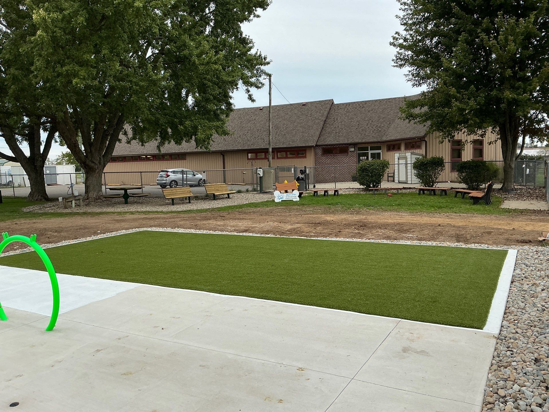La Porte Animal Shelter Splash Pad by ForeverLawn NEIN/INDY