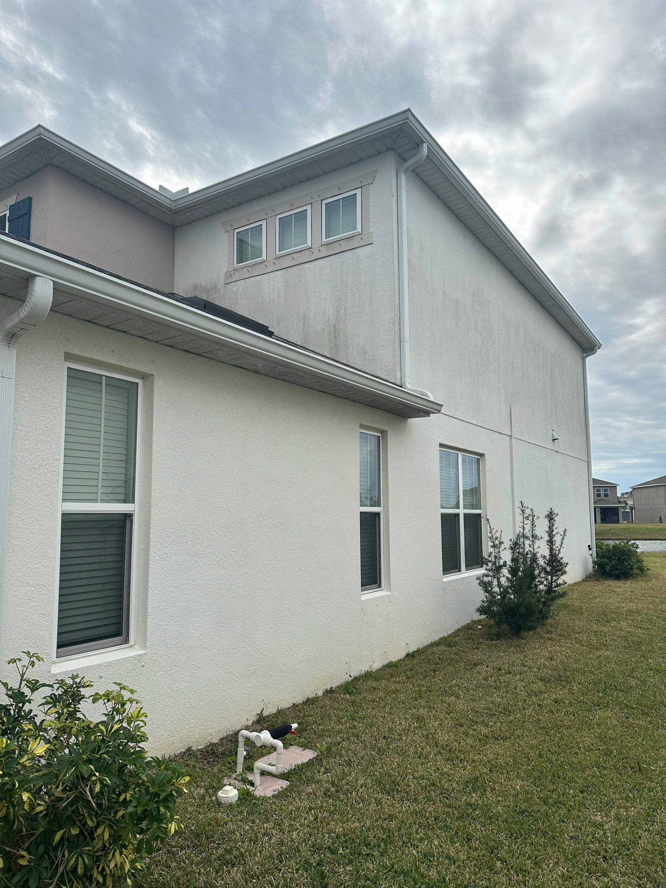 Complete House Wash and Exterior Surface Cleaning in Artisan Lakes Community, Palmetto, FL by Sunshine AquaWash