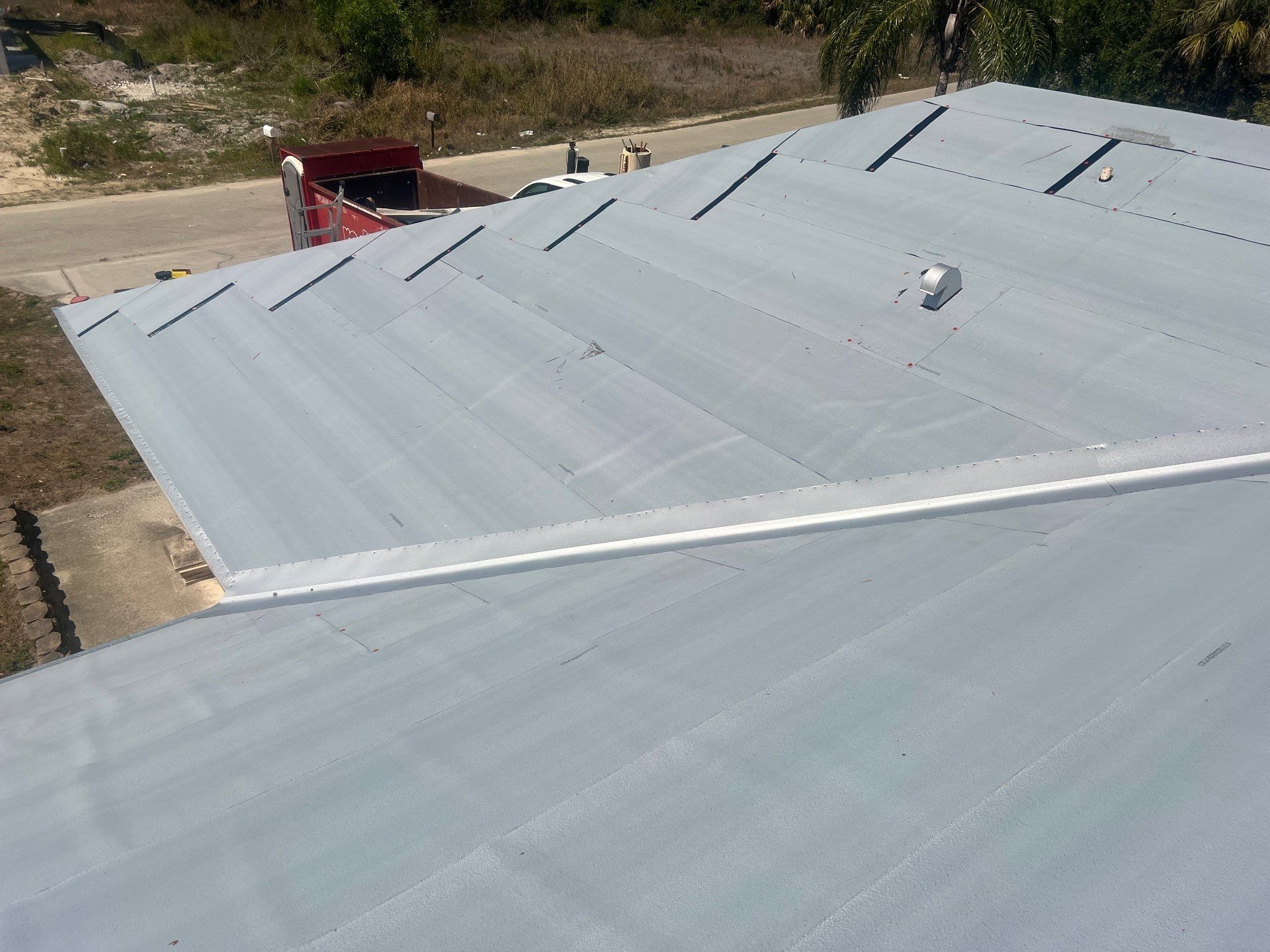 Residential Roofing Installation using Tuff Rib by Durabilis Roofing INC