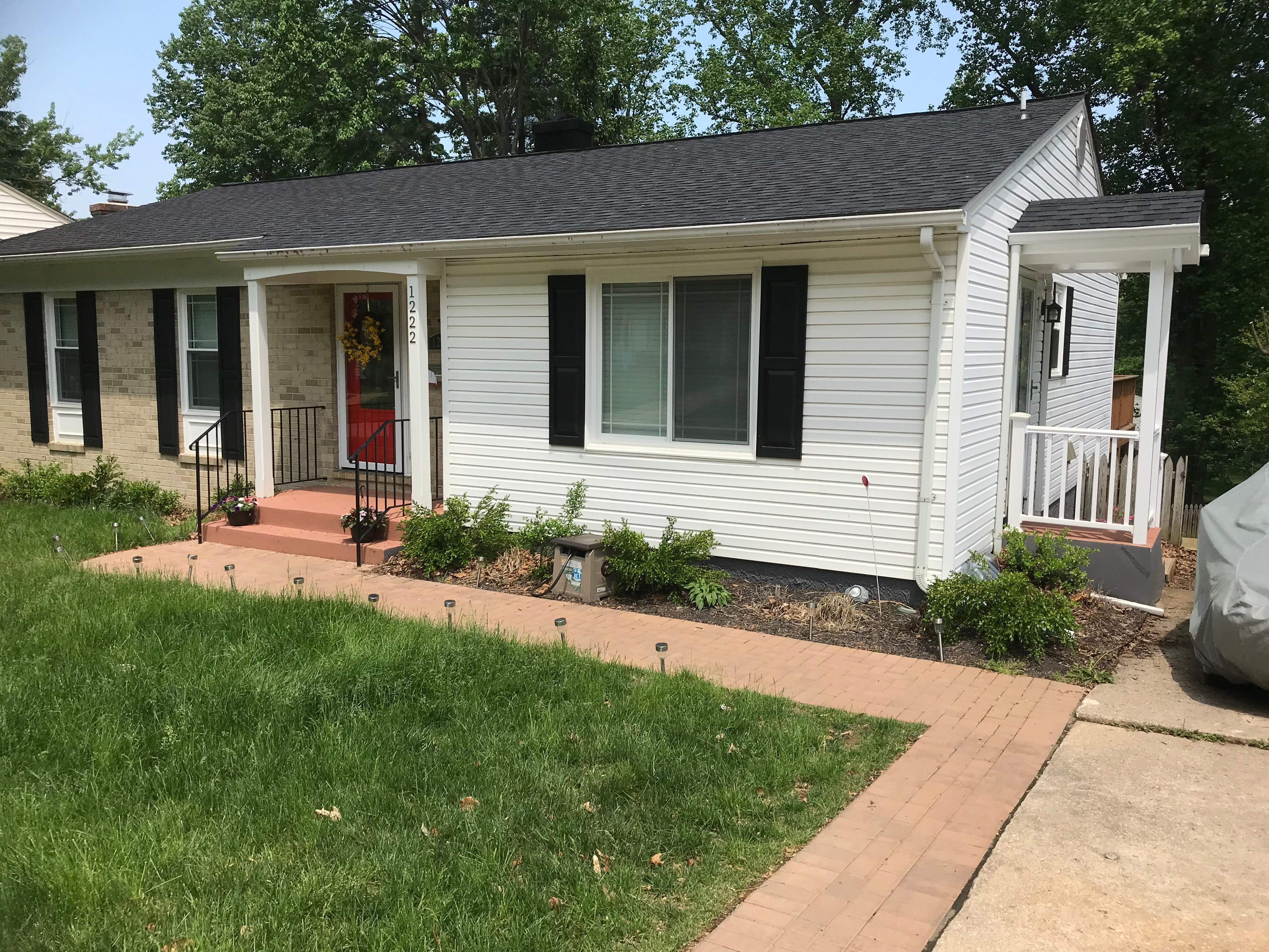Exterior Repair using Concrete Pad/ walkway by Alpha Design Services