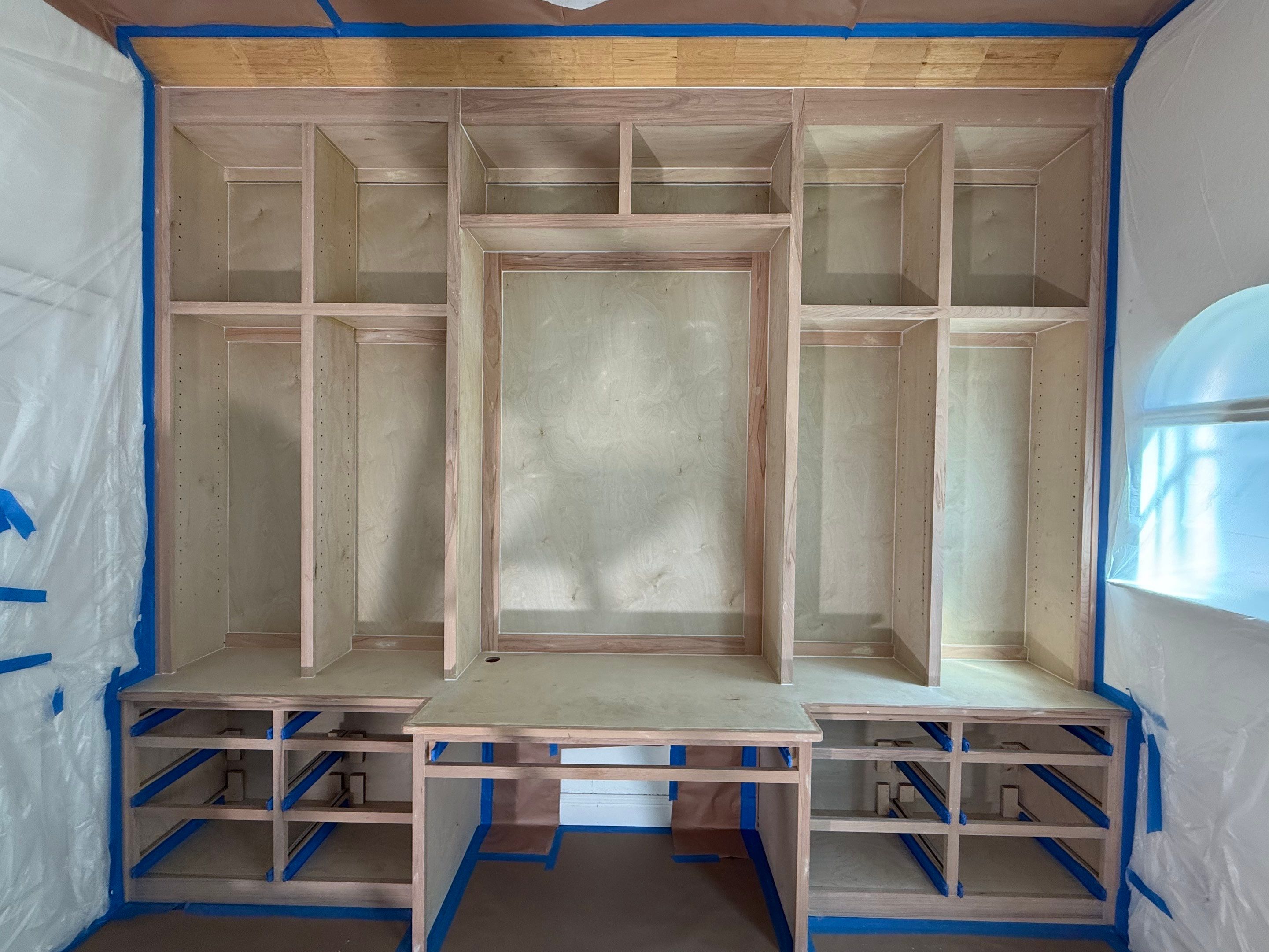 Creative Space - Cabinets painting by Nomad Painting