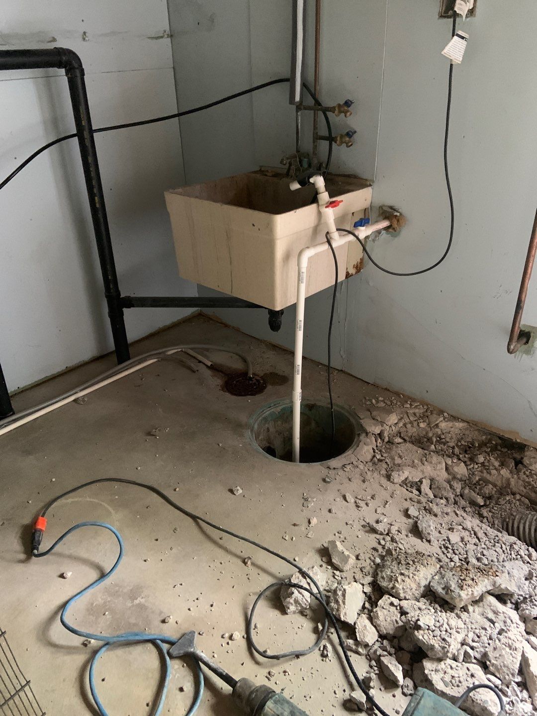 Correcting an Improper Installation for Alan in Chanhassen by Waterproofing Northeast