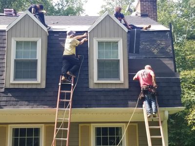 Residential Roofing Installation using Owens Corning Duration, Driftwood