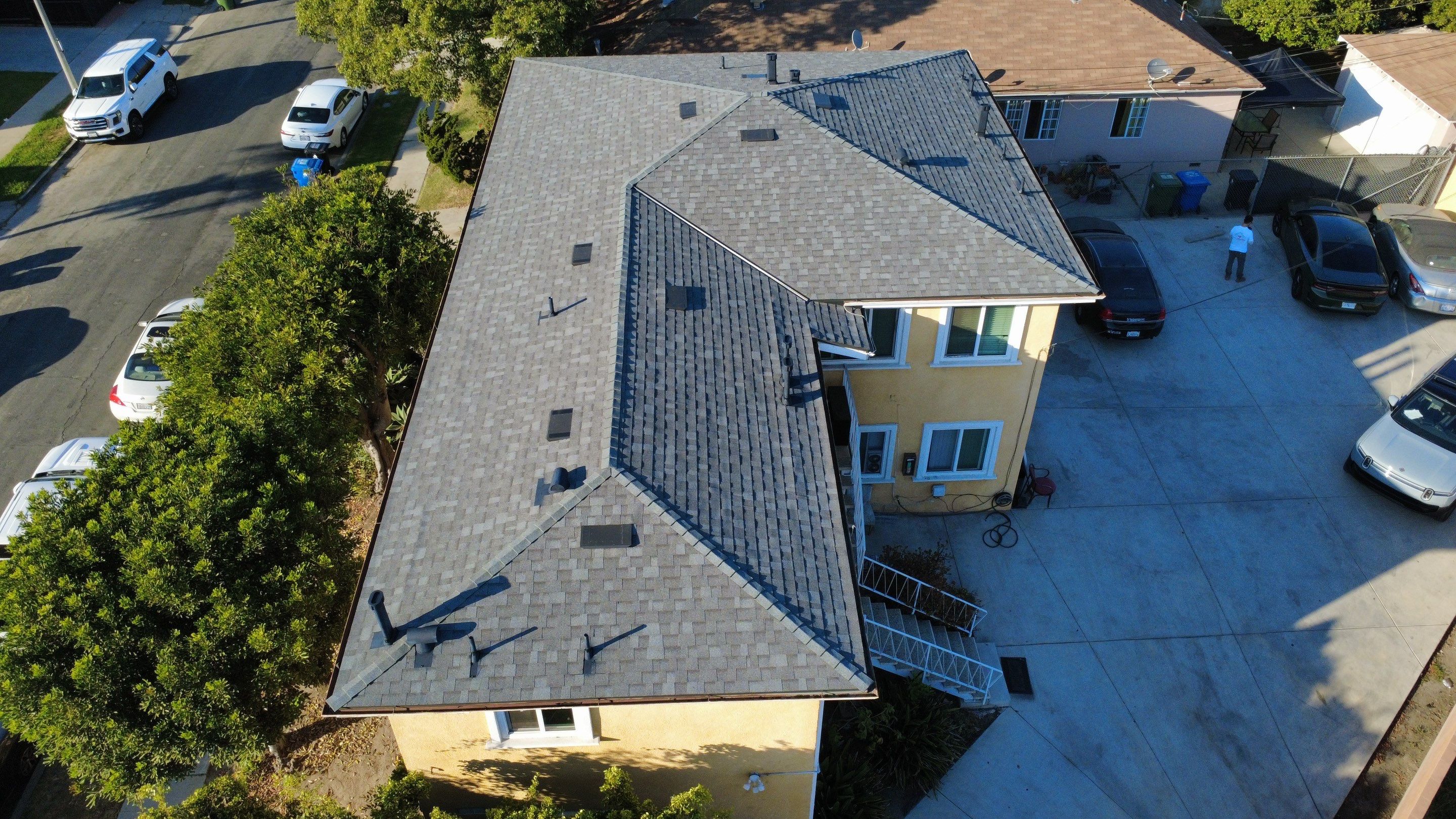 Apartment Building in Culver City by Hull Brothers Roofing