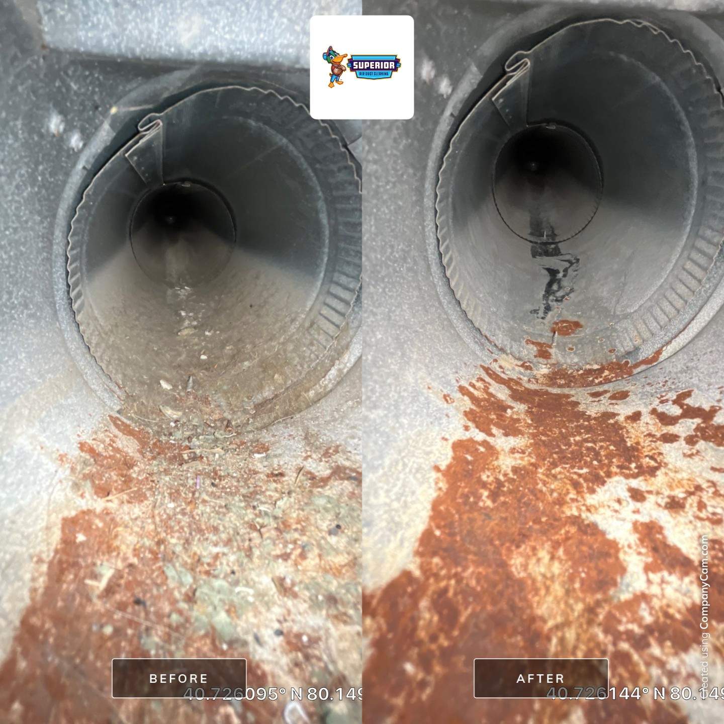 Air Duct Cleaning With a Vacuum Truck in Cranberry Township, PA by Superior Air Duct Cleaning