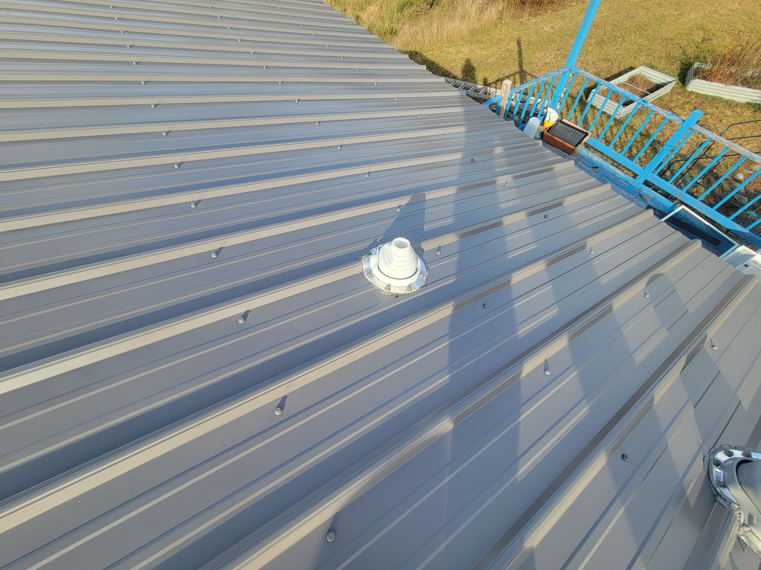 New Metal Roof using All Thats Metal 29g Currigated by The B.A.R Roofing
