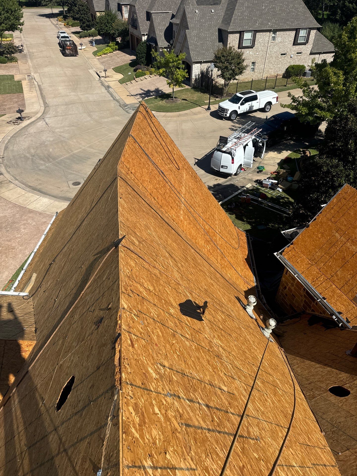 Project in Colleyville by Lonestar Roofing and Restoration LLC.