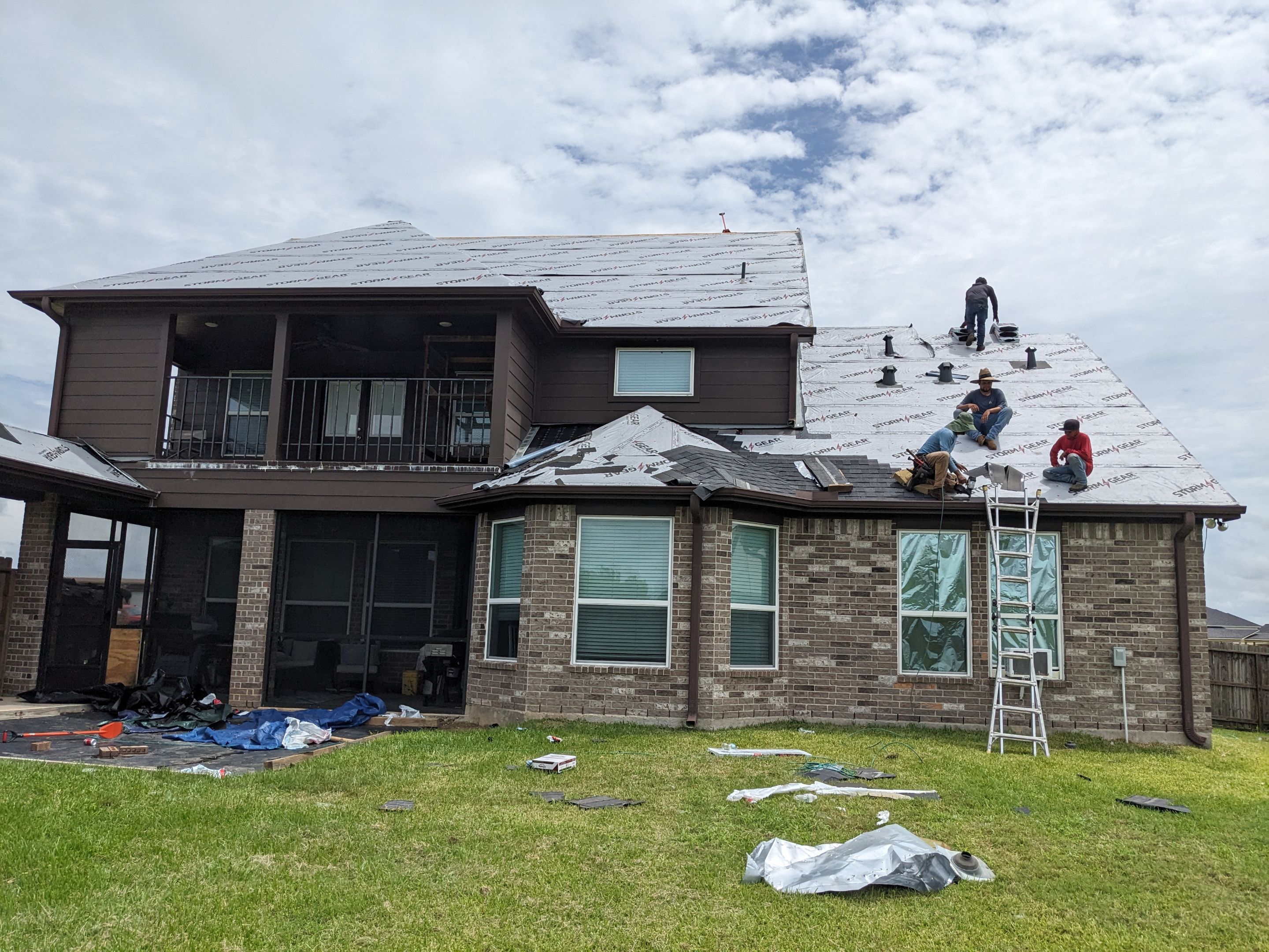 Project in Needville by Roof Guard And Construction