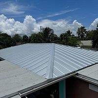 24ga 1" Nail-Strip Mill Finish by Total Roofing System The Metal Roof Experts