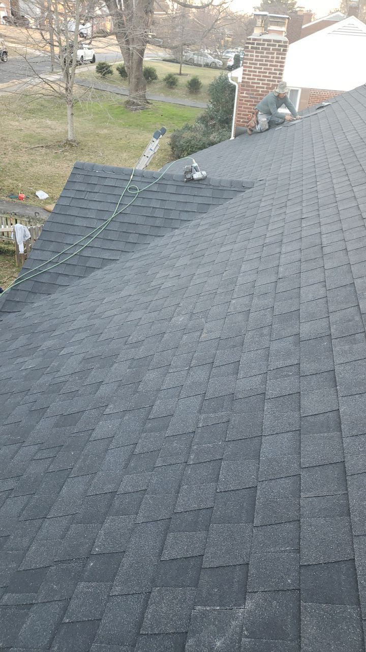 Annandale: CertainTeed Landmark Pro Designer Shingles in Max Def Charcoal Black by RM Banning, Inc.
