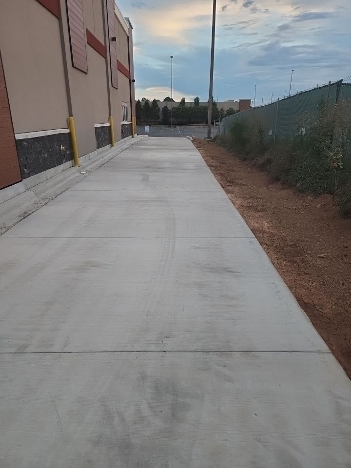 Driveway Clean using cleaner by G&H Home Tech Pros LLC