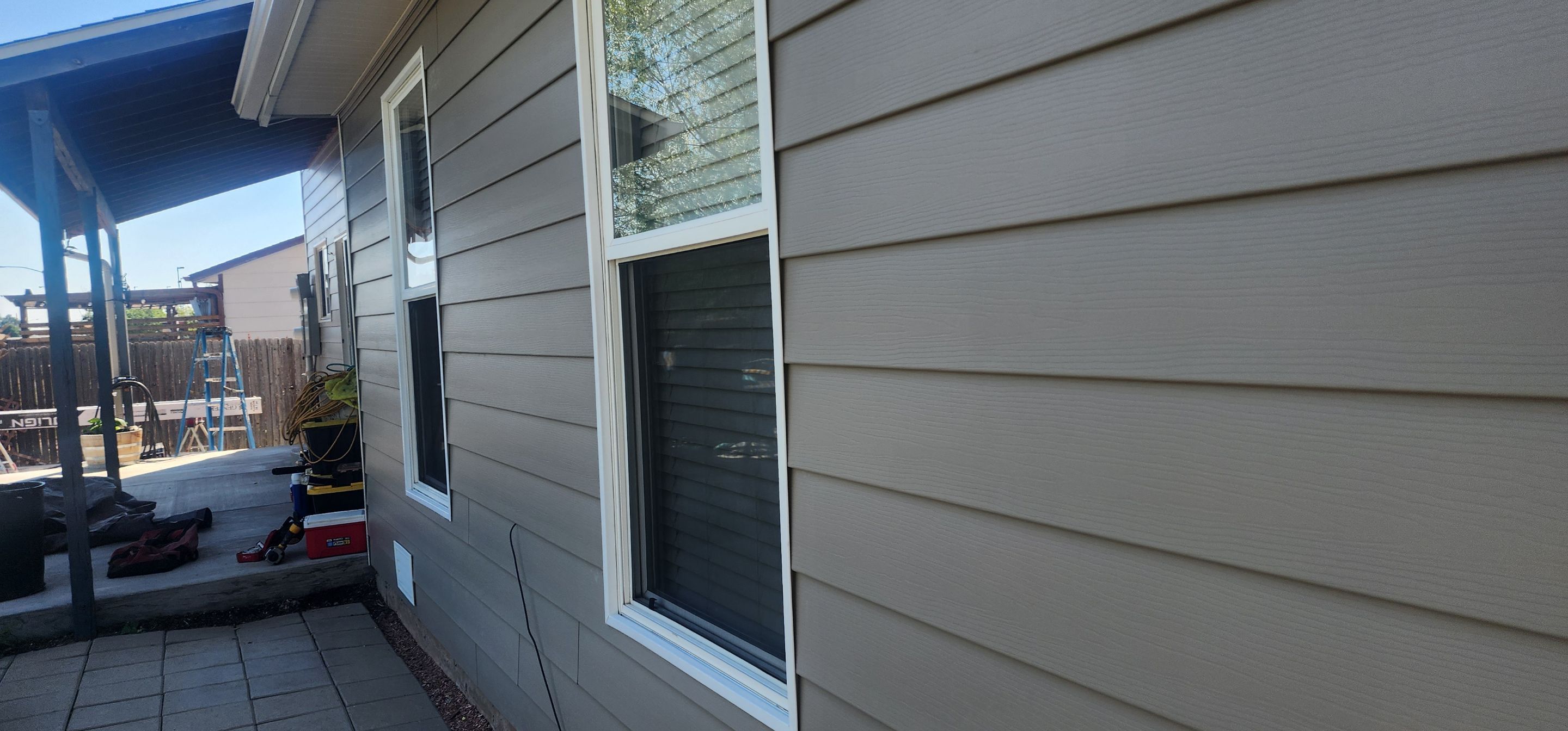 Add some Insulation and upgrade the Siding at the same time by 1st choice windows and siding