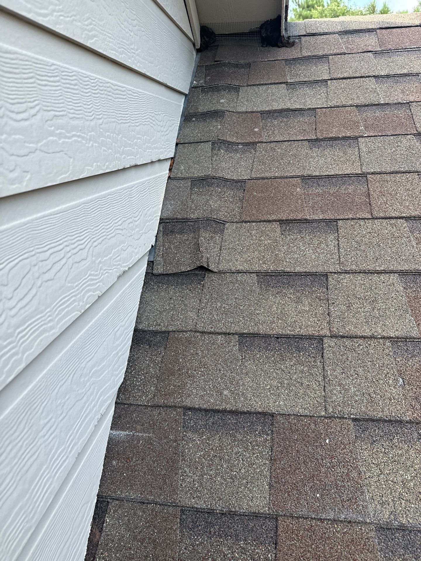 Hail Damage using Owen's Corning Duration (Lifetime) Shingles by Roof Repair Company