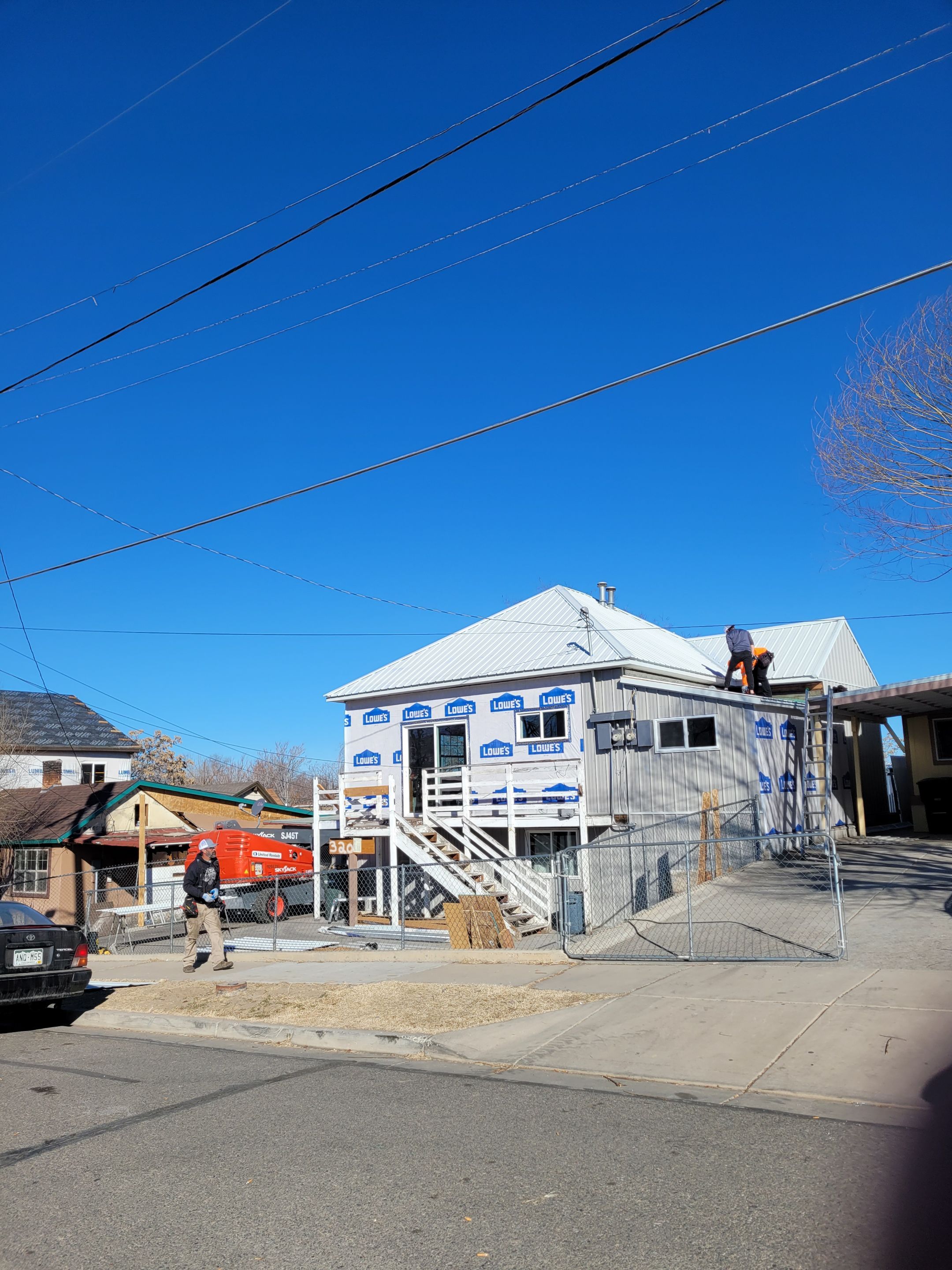 Residential Roofing Installation using Delta Metals by Bros Roofing
