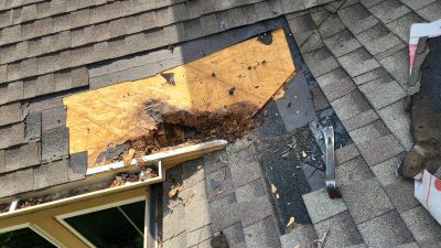 Residential Roofing Repair using Owen's Corning Duration (Lifetime) Shingles