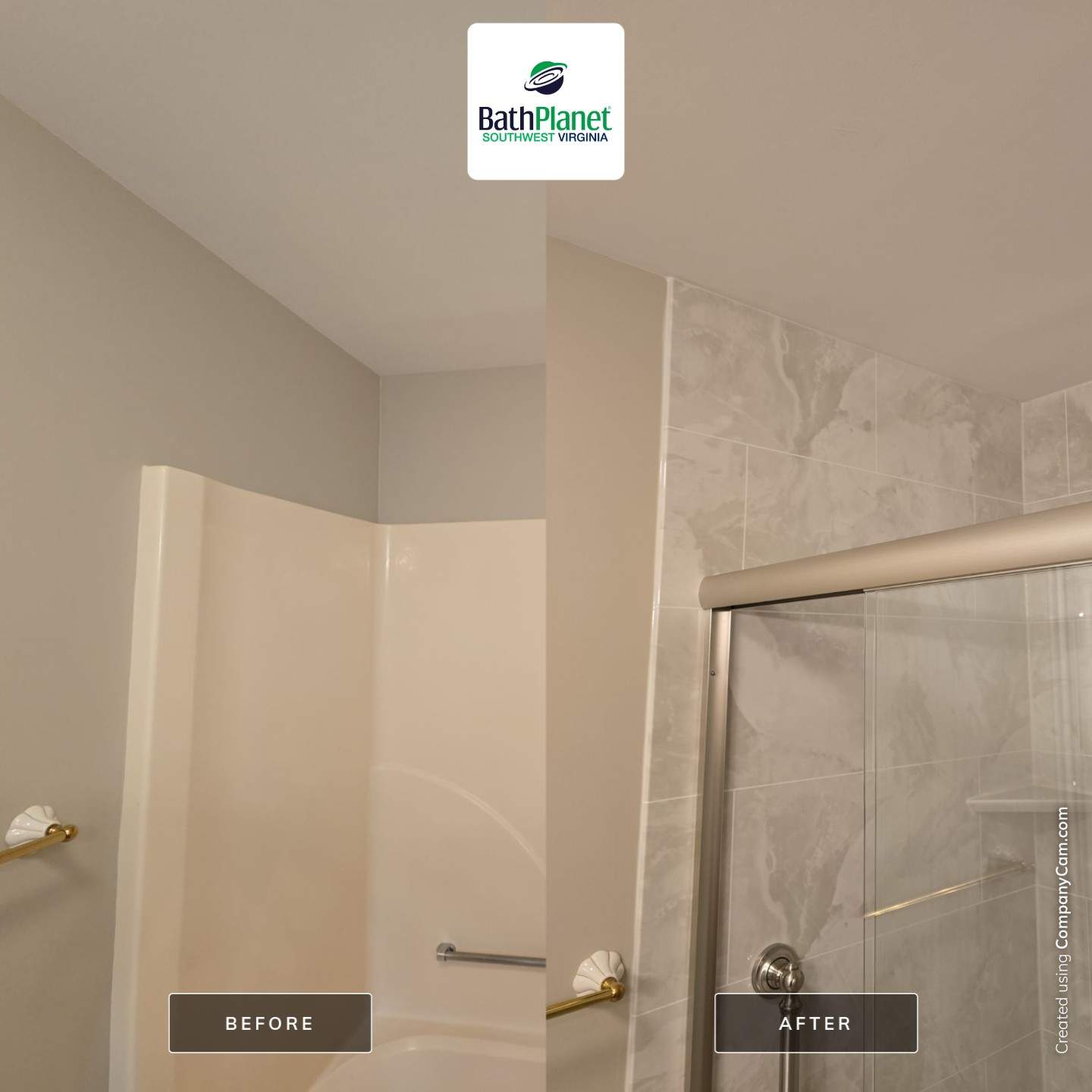 Tub to Shower by BathPlanet SW Virginia
