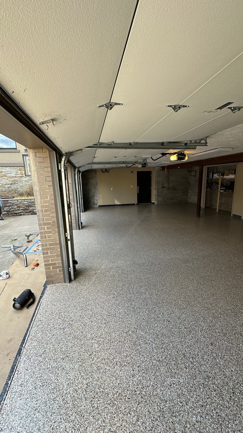 Creekbed Garage Project in Swissvale by Floors in a Day, Inc