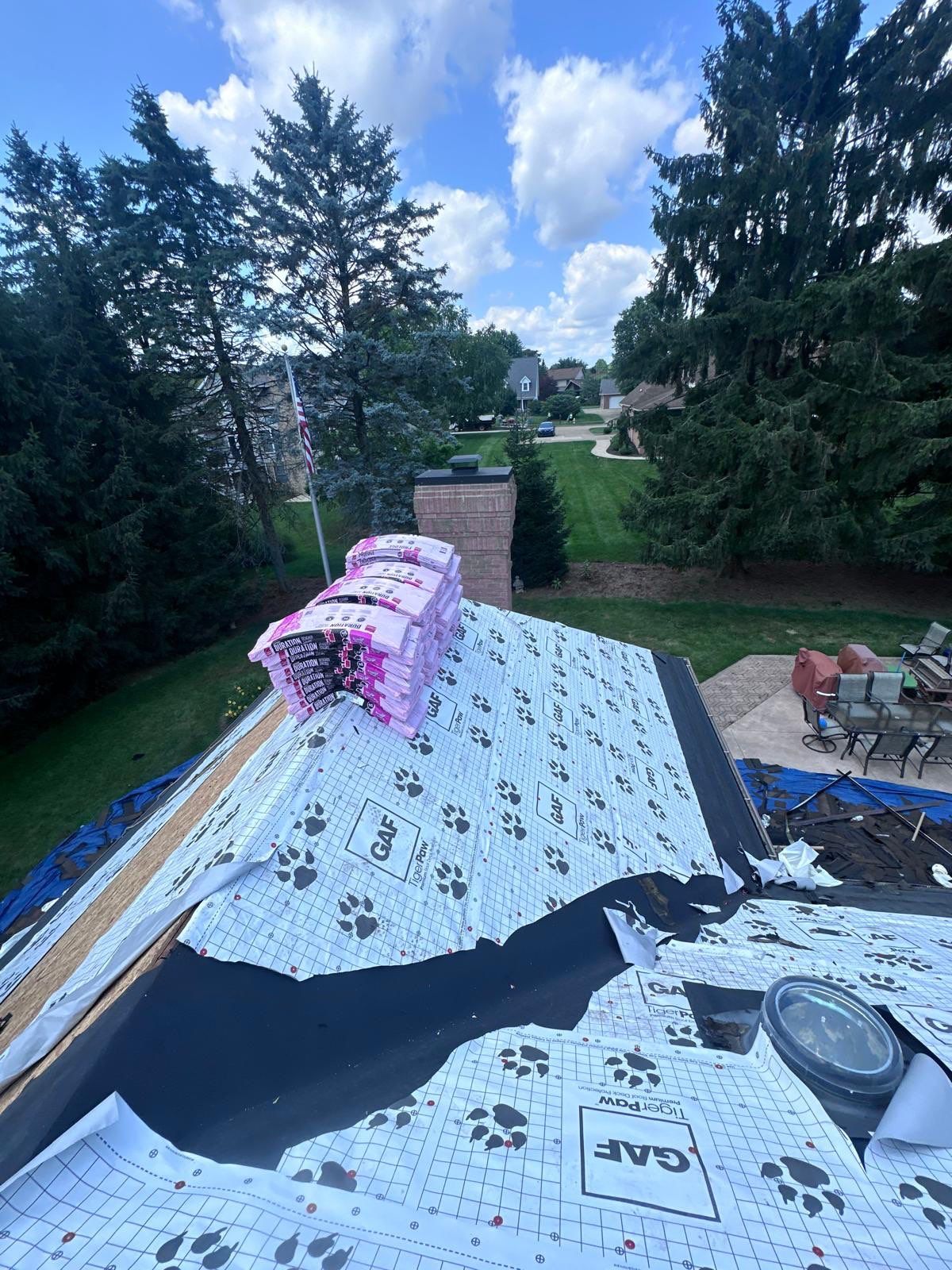 Wooster Residential Roof Replacement Using Multi-Toned Asphalt Shingles by Cornerstone Roofing And Siding