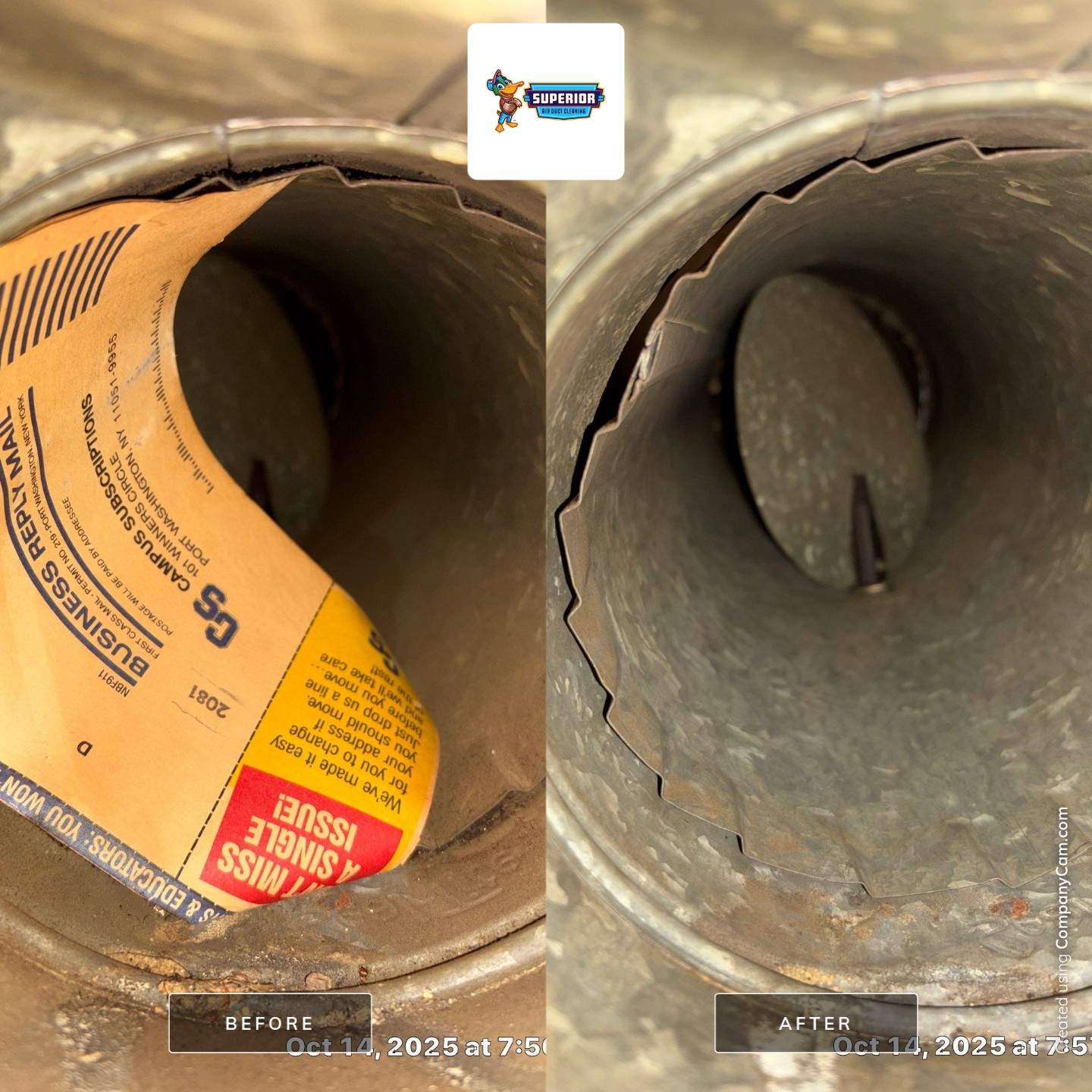 Air Duct Cleaning With a Vacuum Truck in Youngstown, OH by Superior Air Duct Cleaning