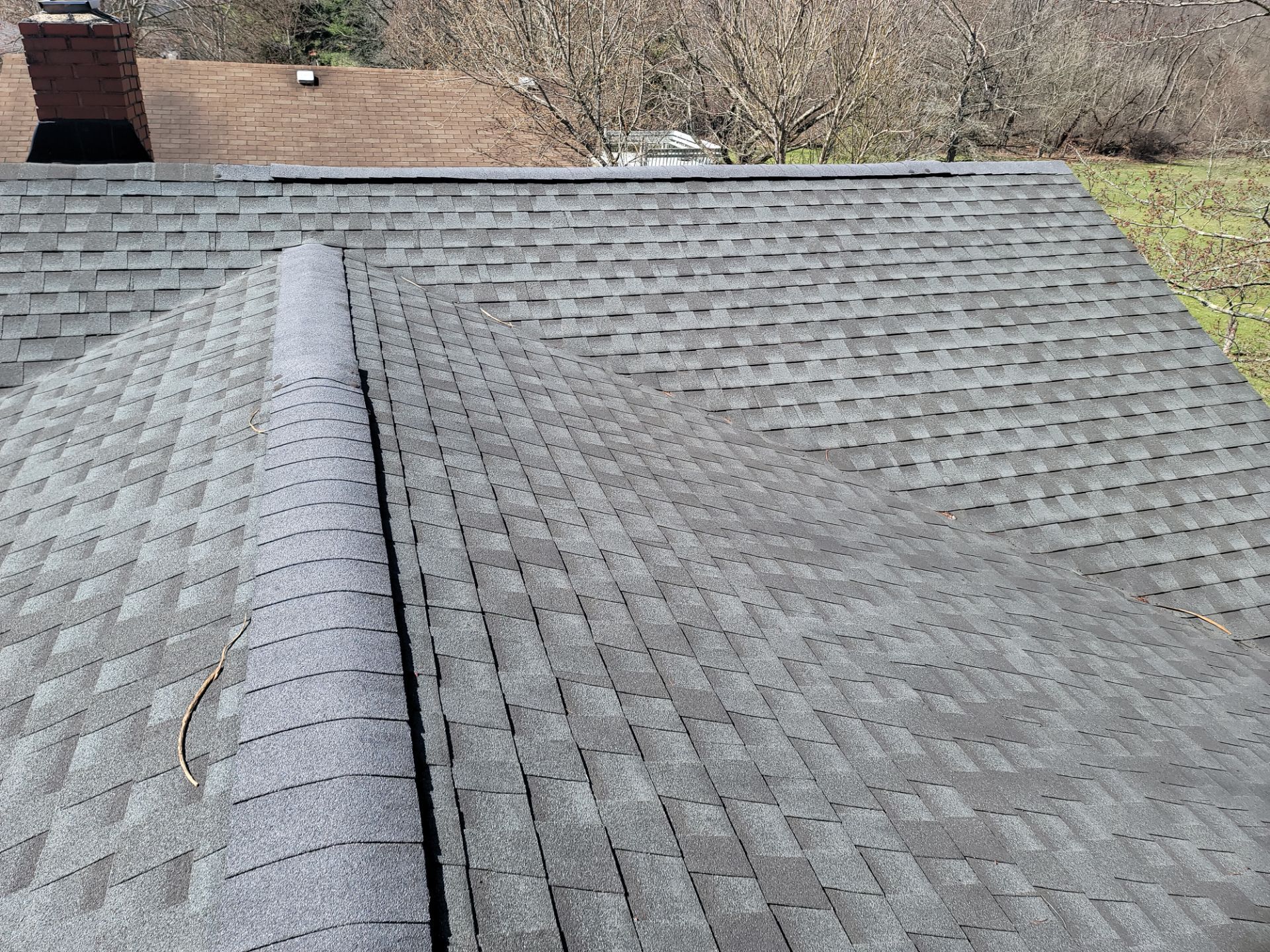Atlas Pinnacle, Black Shadow, Drip Edge, Color, White by Eagle Eye Roofing