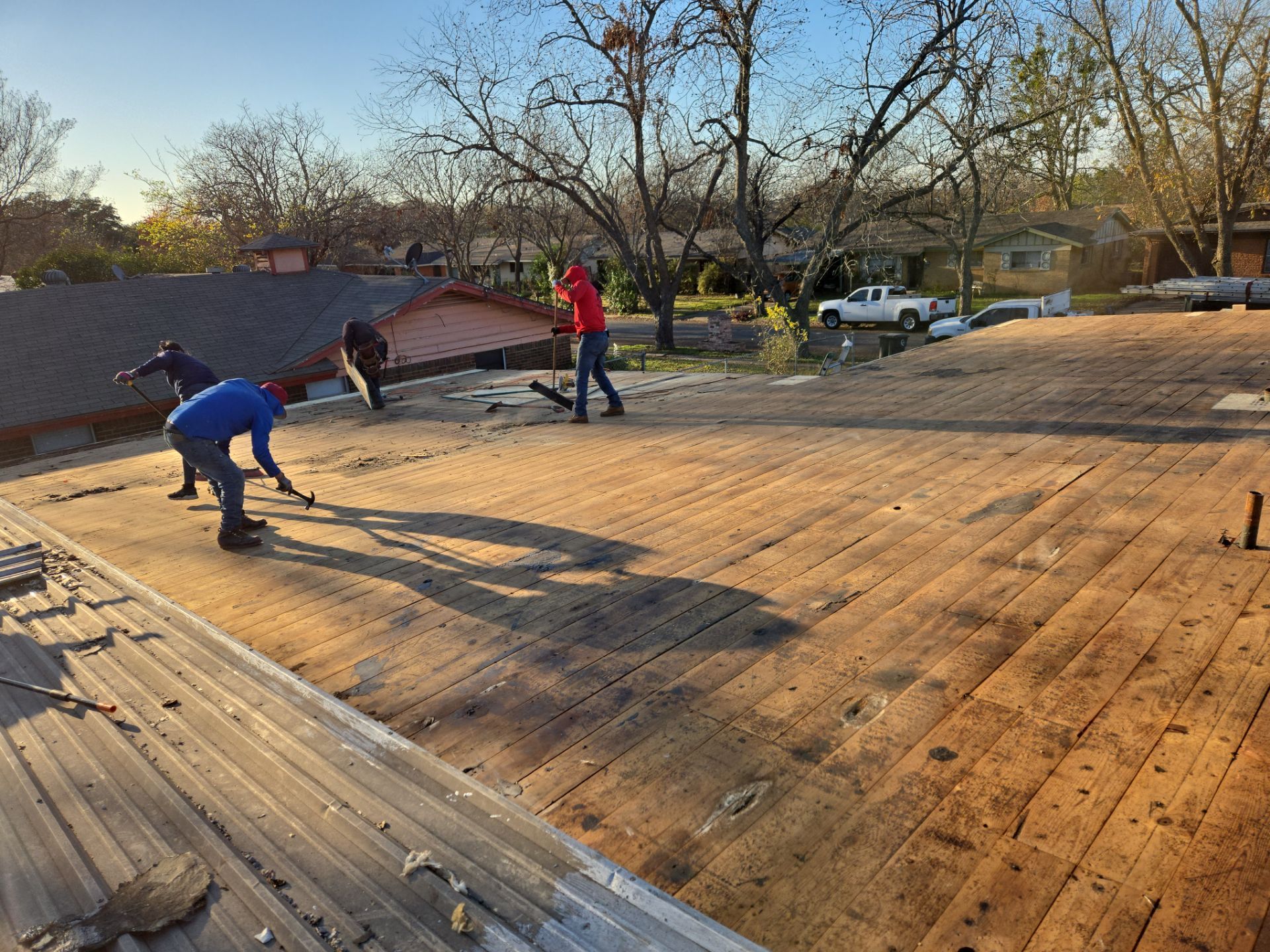 Cleburne, Tx - Metal Roof Install 24 Gauge R Panel by DT Roofing - Seth Wells