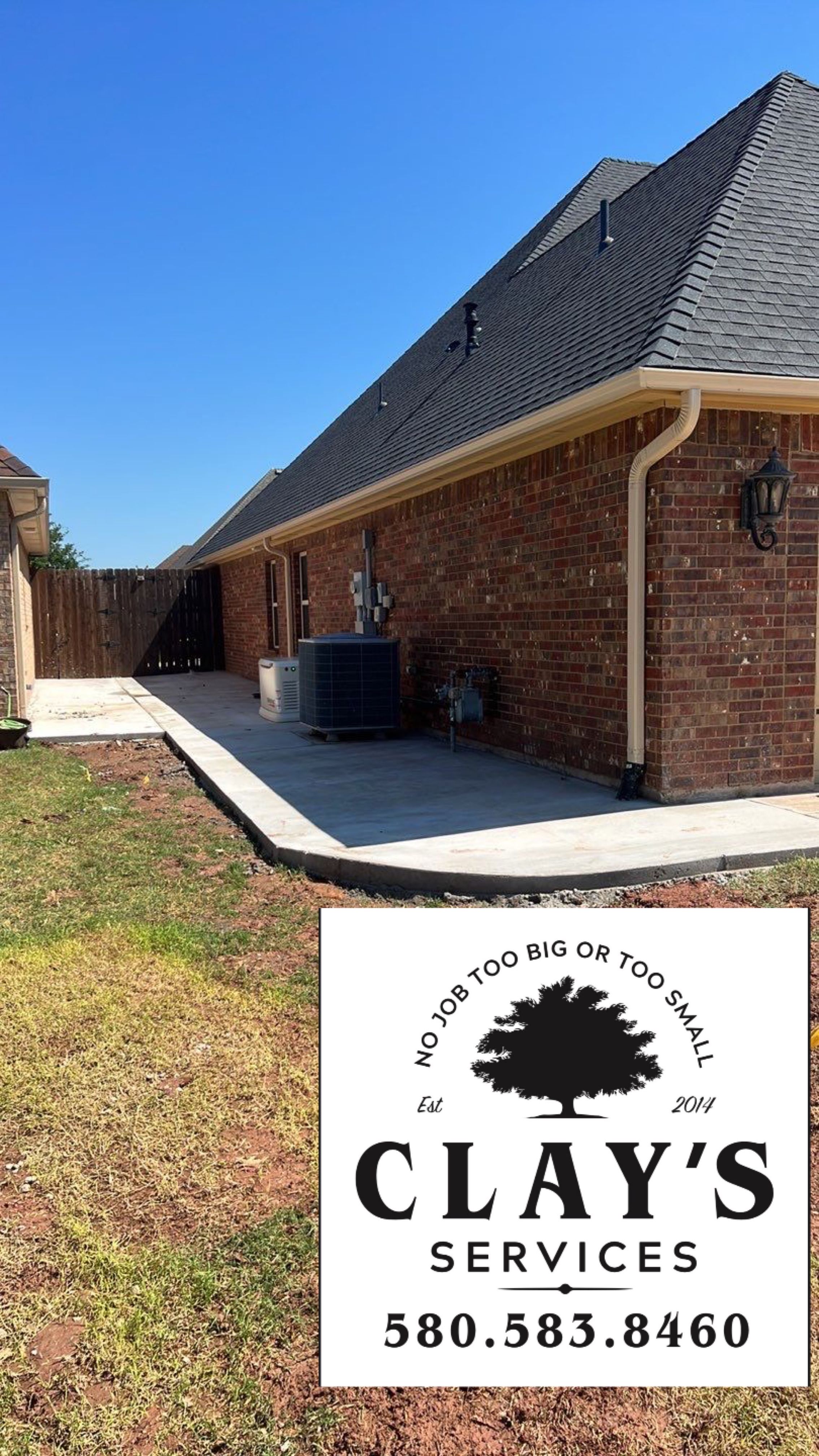 Concrete and Drainage using Concrete by Clays Services Inc
